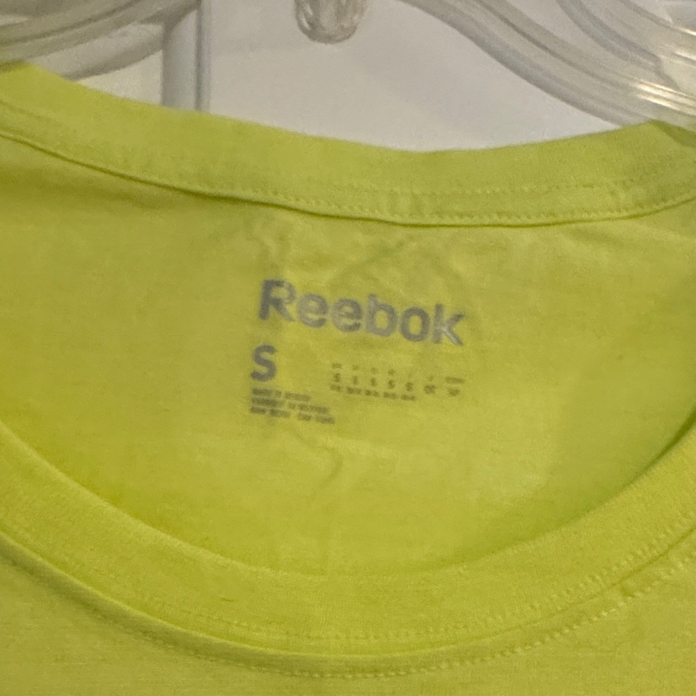 Reebok Bright Yellow CrossFit Tee - Picture 2 of 2